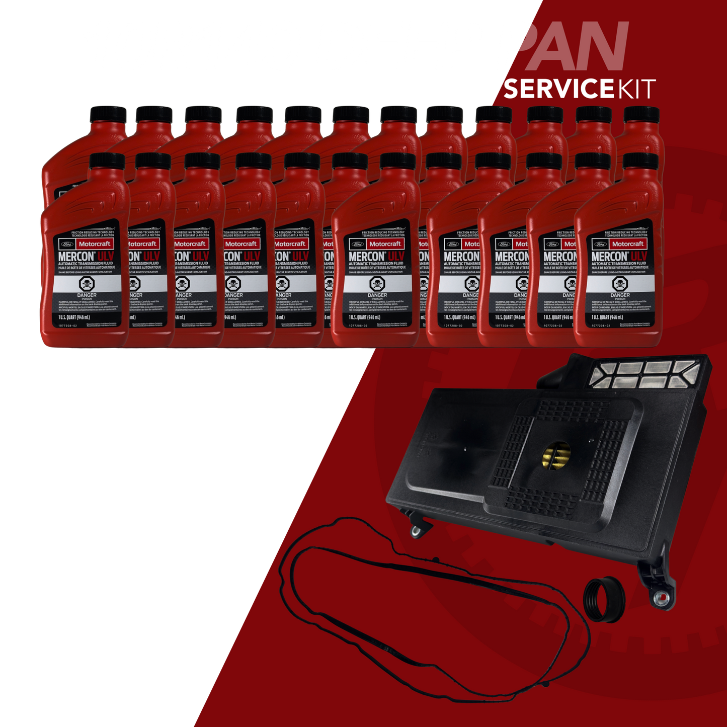 10R140 TRANSMISSION SERVICE KIT – DEEP PAN