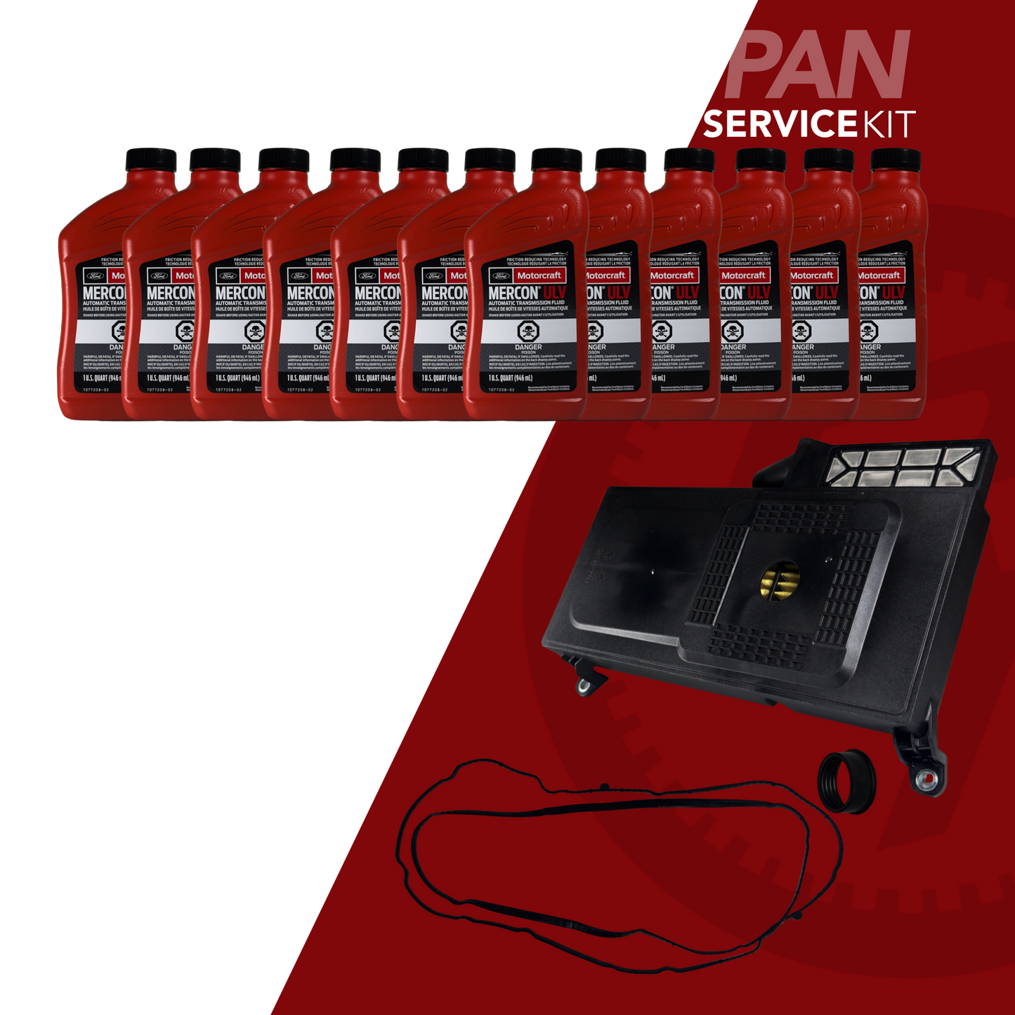 10R140 TRANSMISSION SERVICE KIT – STOCK PAN