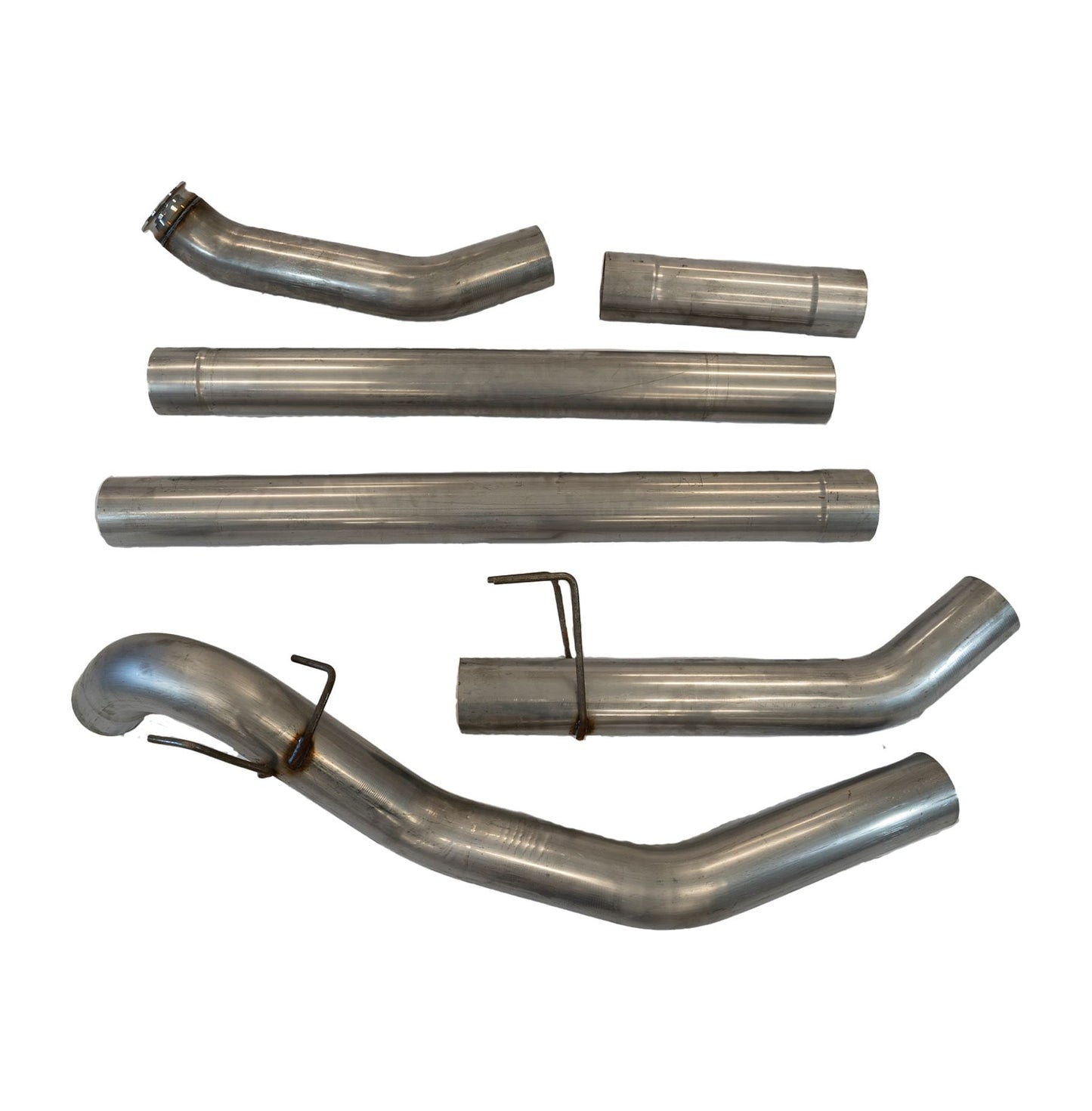 DIESELR Turbo Back Exhaust - Single (2011-2018 Dodge 3500/4500/5500 6.7L Cummins - CAB & CHASSIS)