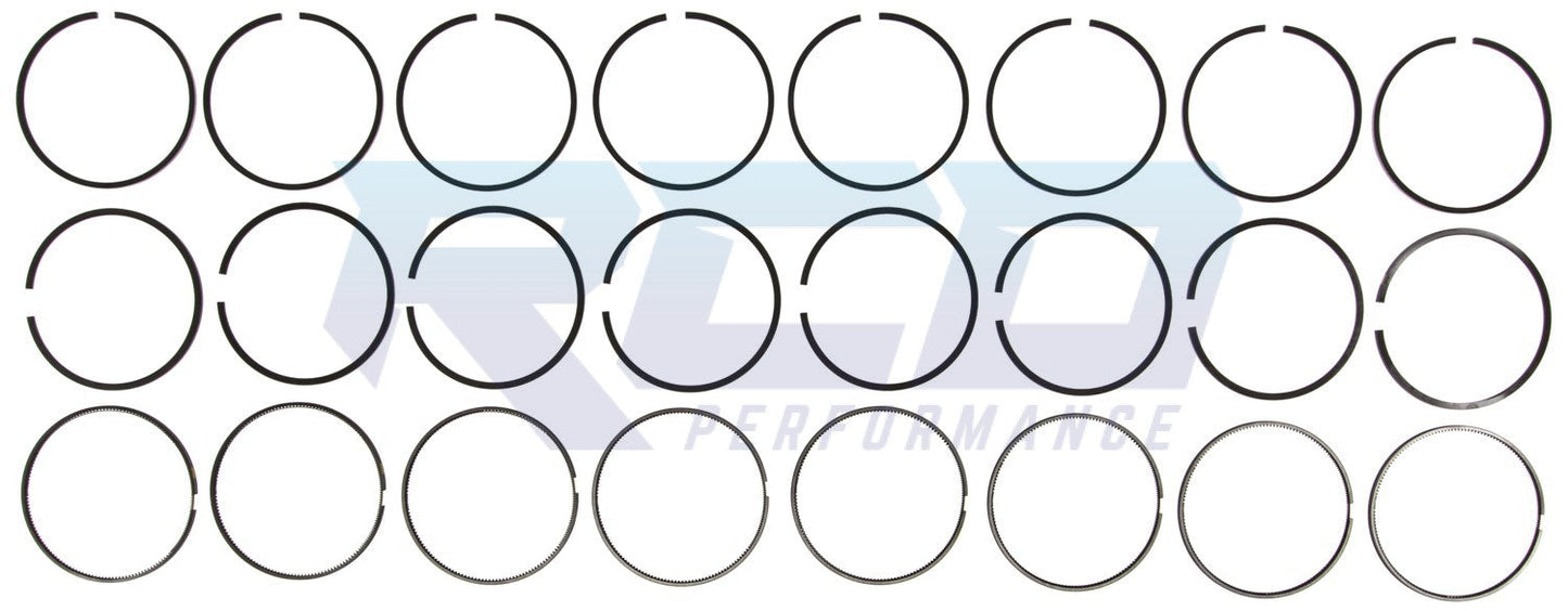 MAHLE Piston Ring Set 42097.030 2008-2010 Ford 6.4L Power Stroke