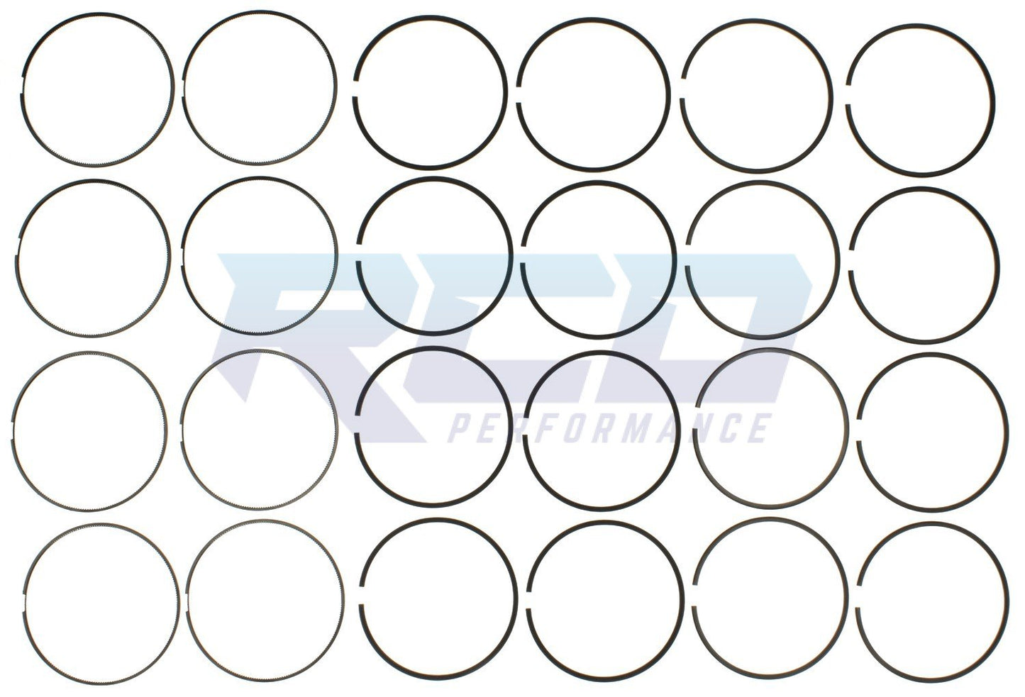 MAHLE Piston Ring Set 42168.020 2011-2016 Ford 6.7L Power Stroke