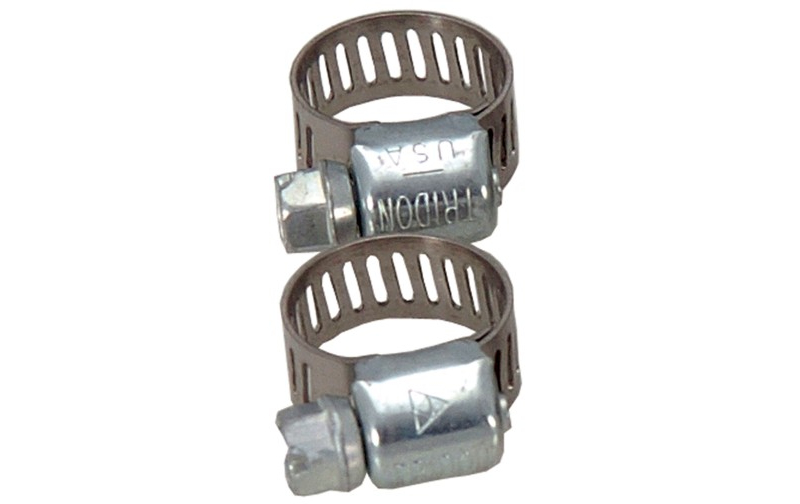 Worm Drive Hose Clamp .5"-.75" (pack of 2ea)