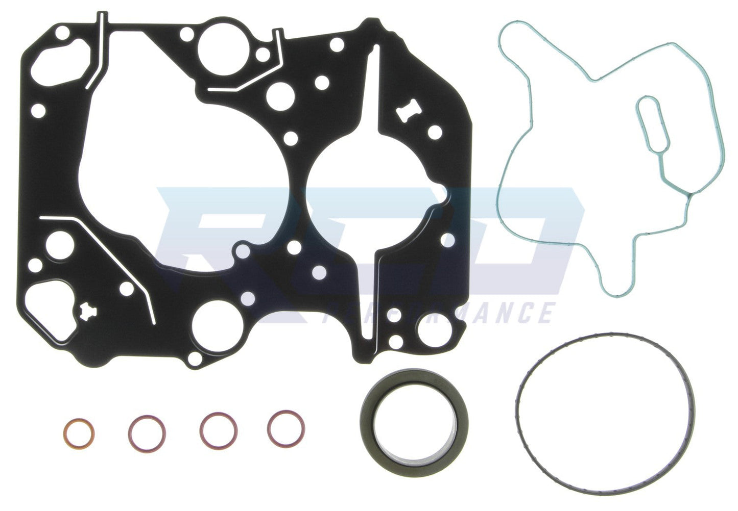 MAHLE Timing Cover Gasket Set JV5139 2008-2010 Ford 6.4L Power Stroke