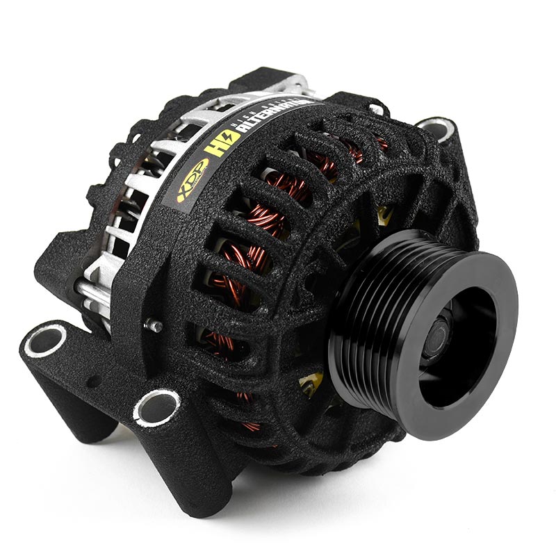 XDP HD High Output Alternator (New) Wrinkle Black XD349