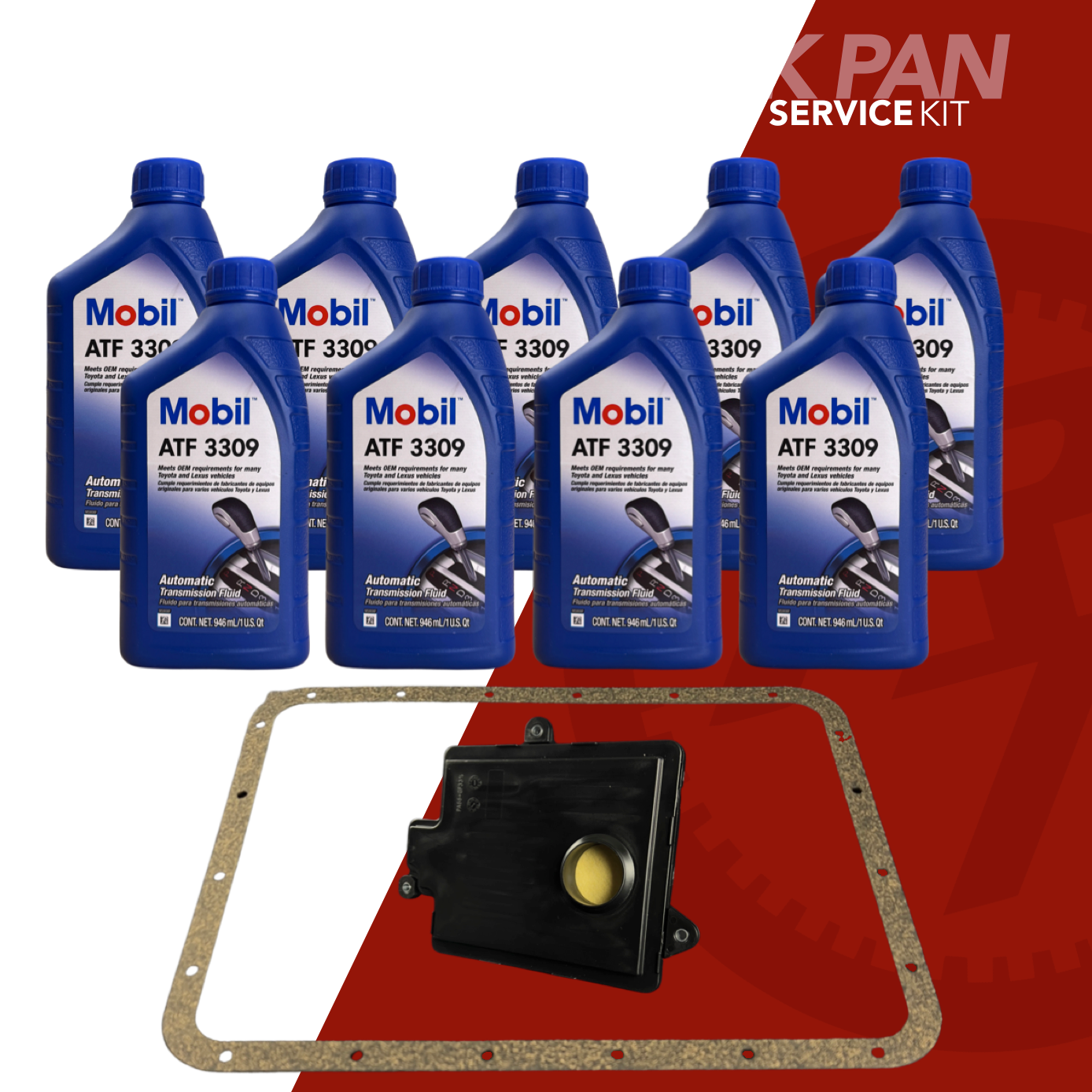 AISIN AS69RC SERVICE KIT – STOCK PAN WITH 3309 ATF
