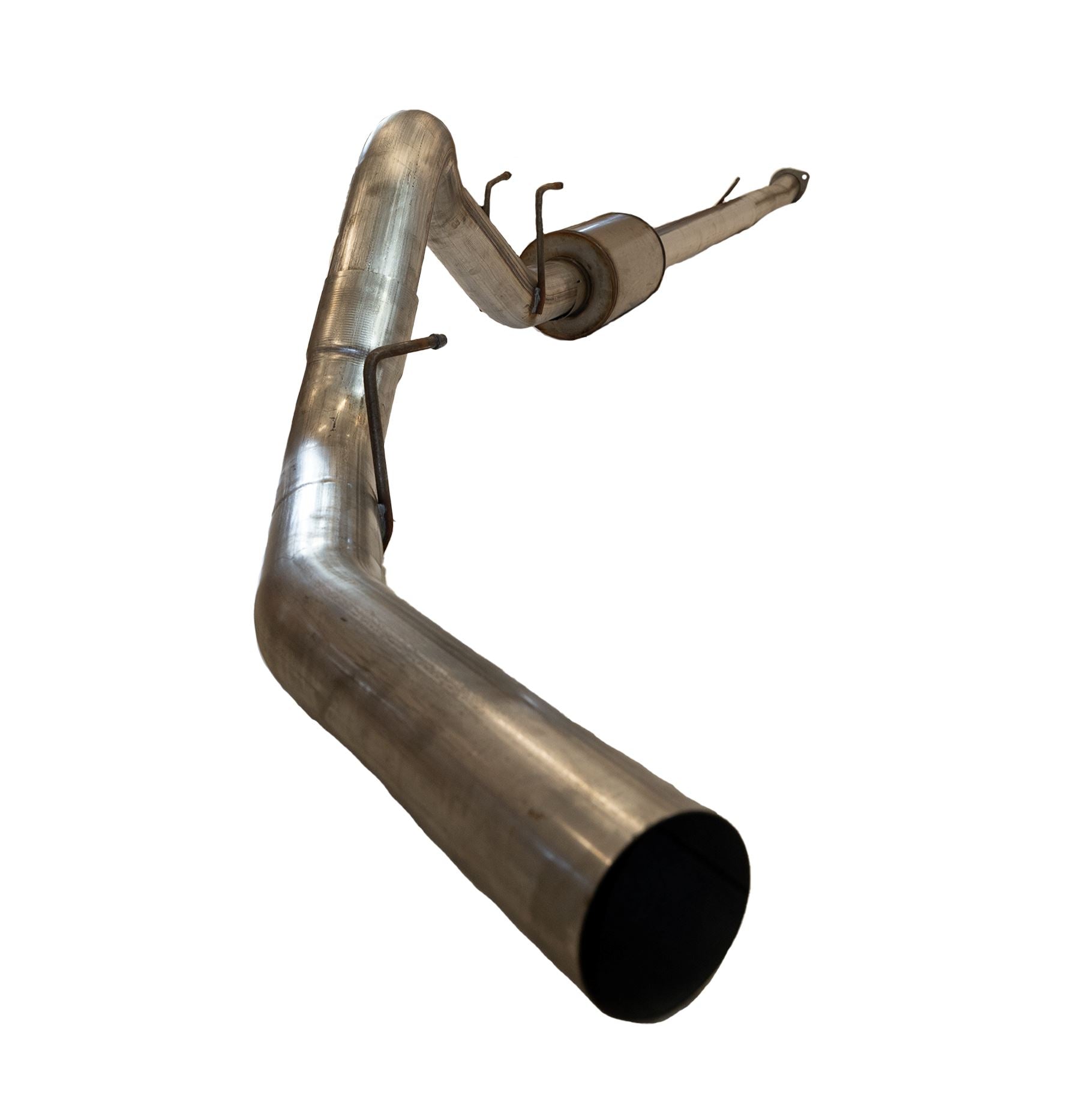 DIESELR Downpipe Back Exhaust - Single (2011-2026 Ford 6.7L F250/F350 Powerstroke)