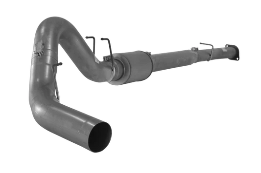 DIESELR Downpipe Back Exhaust - Single (2008-2010 Ford 6.4L F250/F350 Powerstroke)