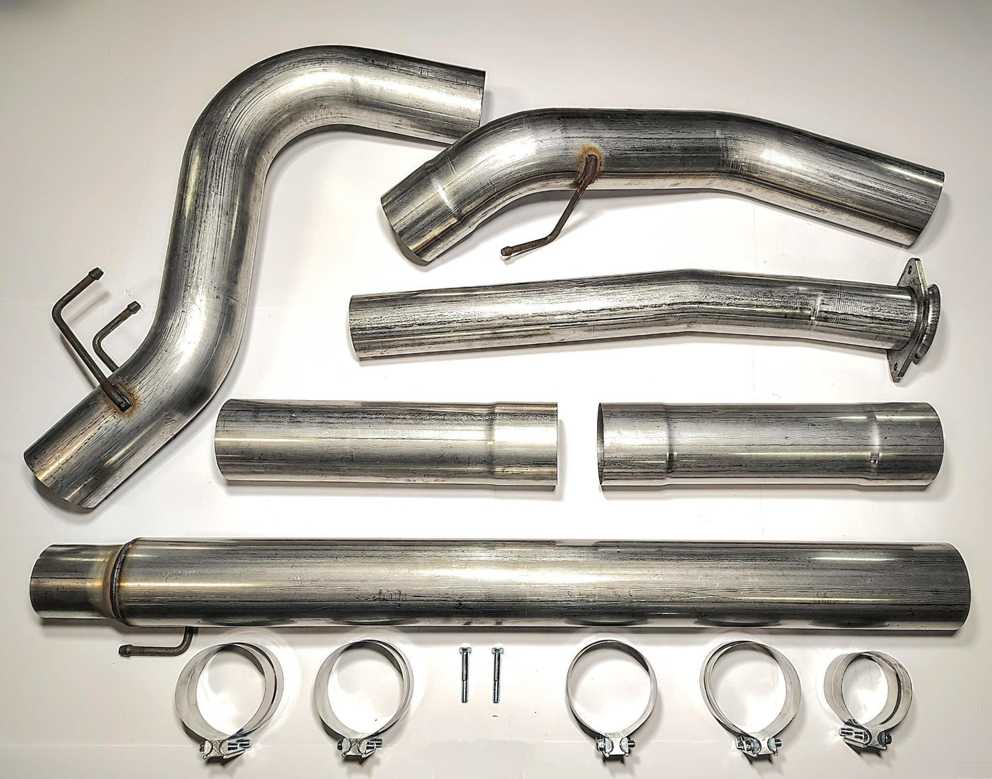 DIESELR Downpipe Back Exhaust - Single (2011-2026 Ford 6.7L F250/F350 Powerstroke)