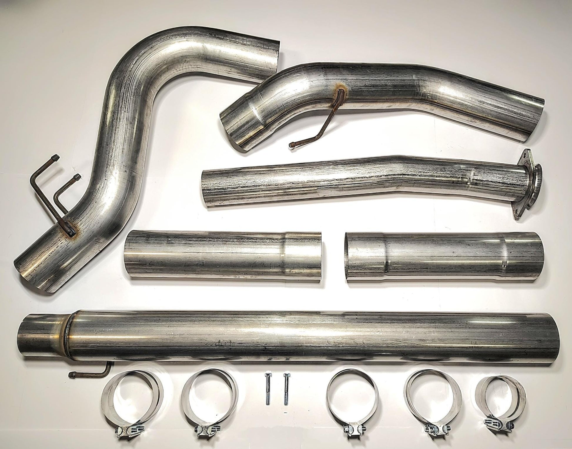 DIESELR Downpipe Back Exhaust - Single (2011-2026 Ford 6.7L F250/F350 Powerstroke)