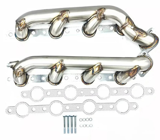 DIESELR Stainless Steel Header Manifolds (1999-2003 Powerstroke 7.3L)