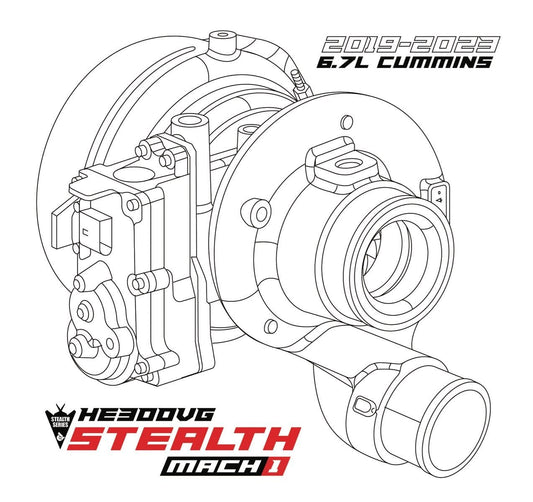 HE300VG Stealth Mach 1 64 Turbo (2019-2024 6.7L Cummins)