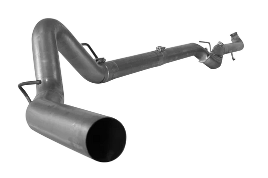 DIESELR Downpipe Back Exhaust - Single (2001-2007 GM 2500/3500 6.6L Duramax LB7/LLY/LBZ)