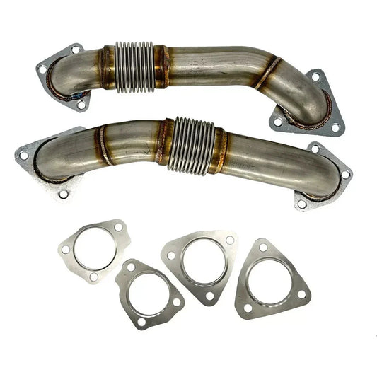 DIESELR Up-Pipes - Pair (2017-2024 GM 2500/3500 6.6L Duramax L5P)