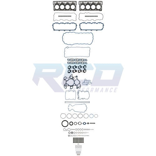 Fel-Pro 2003 - 2010 Ford 6.0L Full Gasket Set w Head Bolts (20MM Dowels)