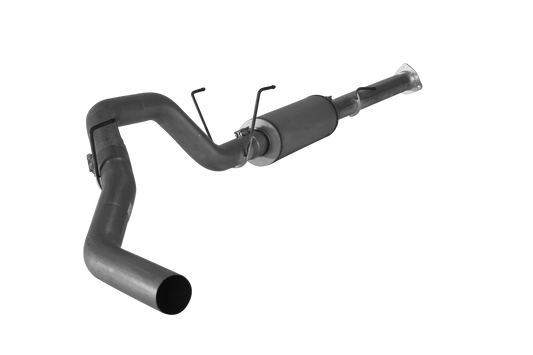 DIESELR Downpipe/Turbo Back Exhaust - Single (2013-2018 Dodge 2500/3500 6.7L Cummins)