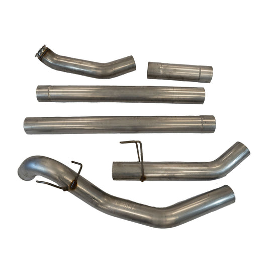 DIESELR Turbo Back Exhaust - Single (2011-2018 Dodge 3500/4500/5500 6.7L Cummins - CAB & CHASSIS)