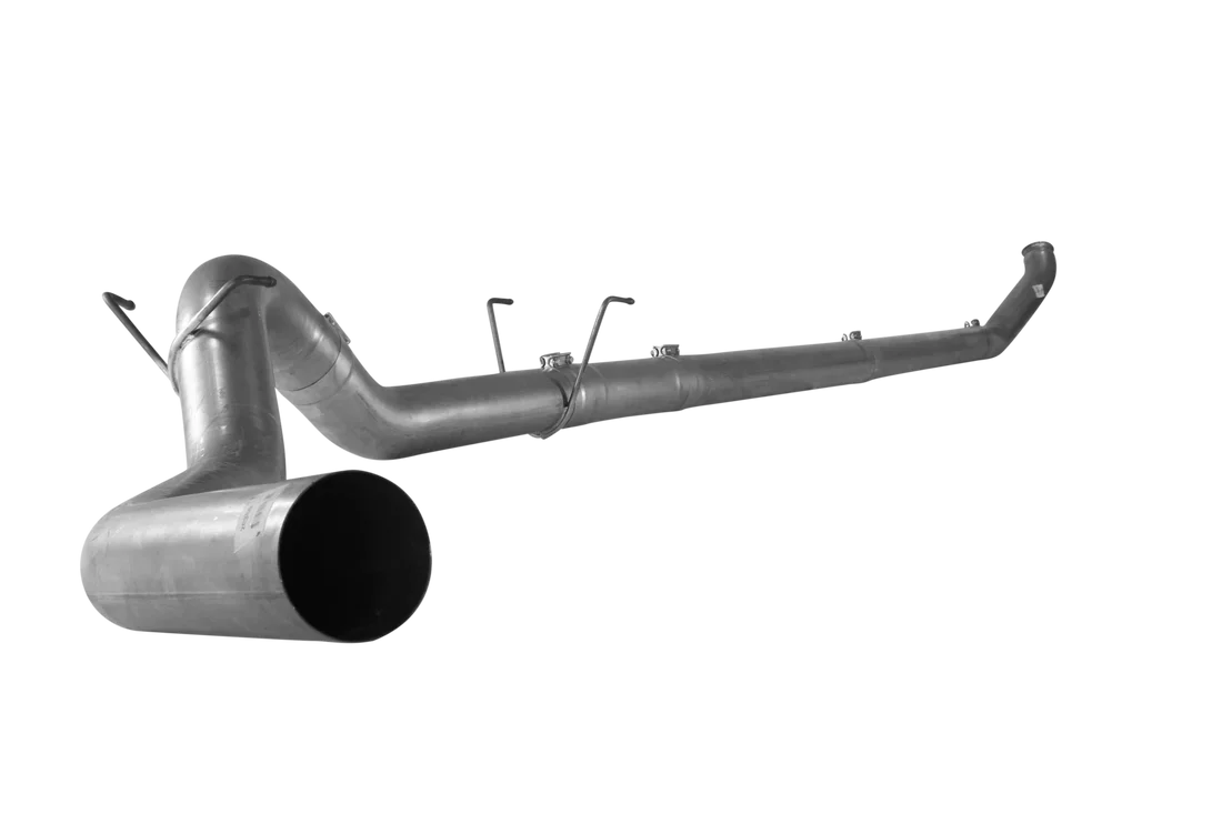 DIESELR Turbo Back Exhaust - Single (2011-2018 Dodge 3500/4500/5500 6.7L Cummins - CAB & CHASSIS)