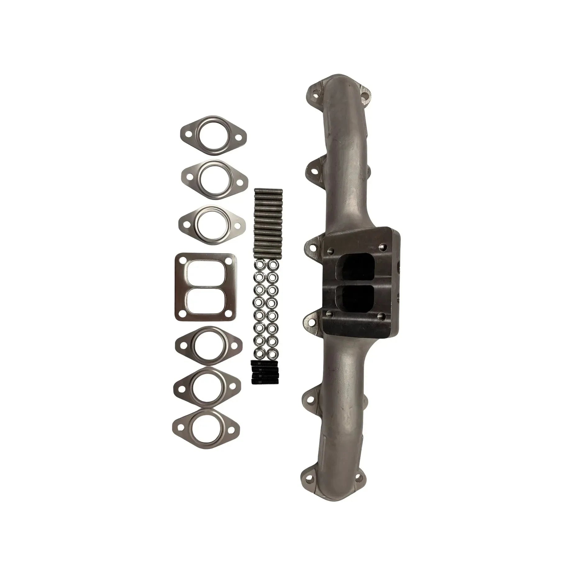 DIESELR Cast Stainless 2nd. Gen Swap Exhaust Manifold - T4 Mount (1998.5-2024 Cummins 5.9L/6.7L)