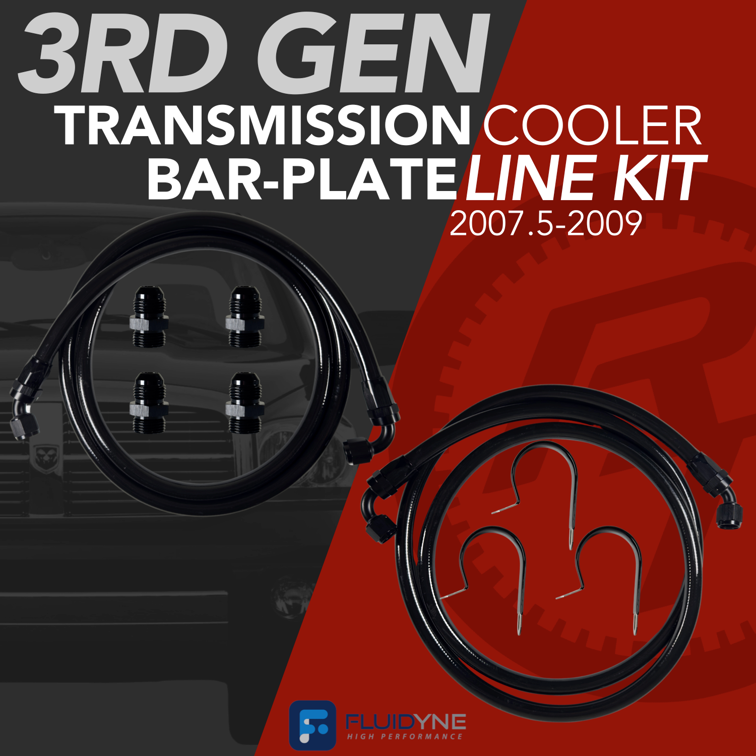 FLUIDYNE 3RD GEN BAR PLATE LINE KIT – 68RFE