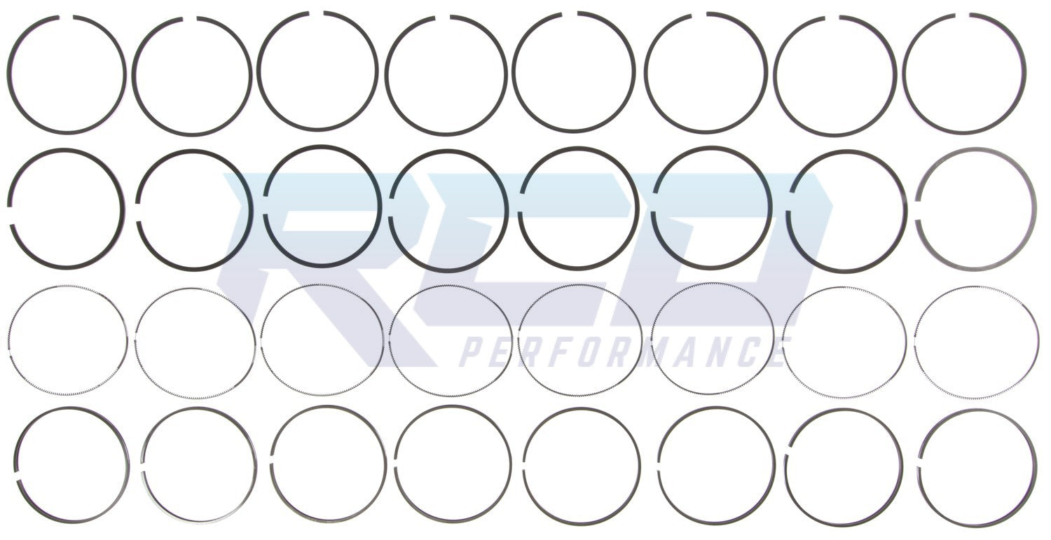 MAHLE Piston Ring Set 41940.040 2003-2010 Ford 6.0L Power Stroke