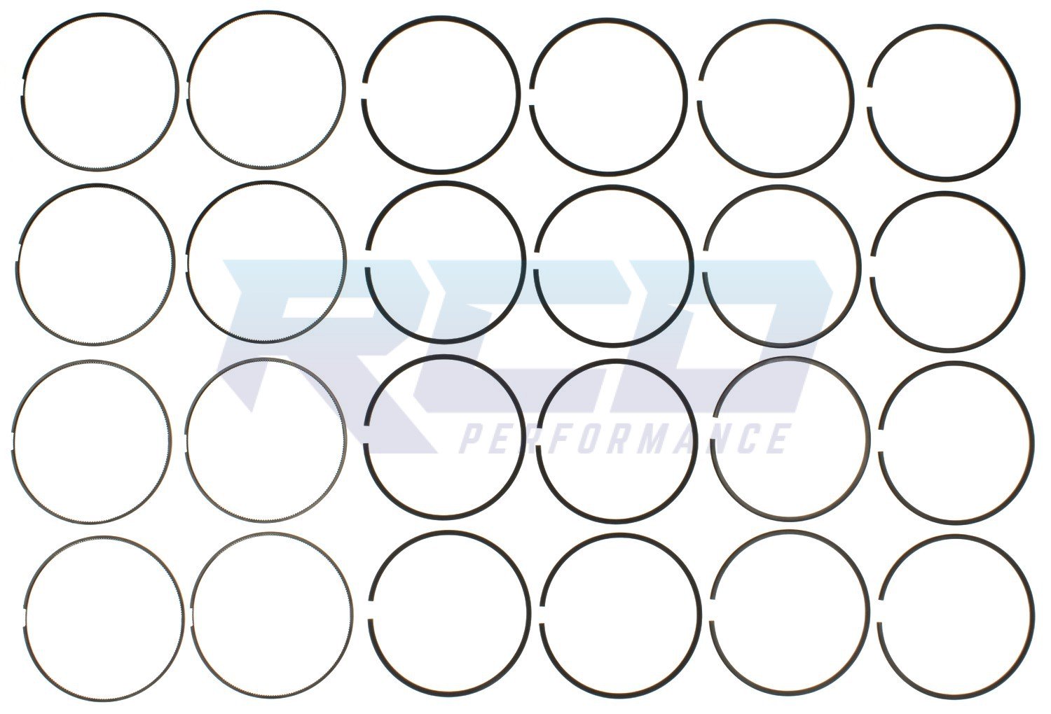 MAHLE Piston Ring Set 42168 2011-2016 Ford 6.7L Power Stroke