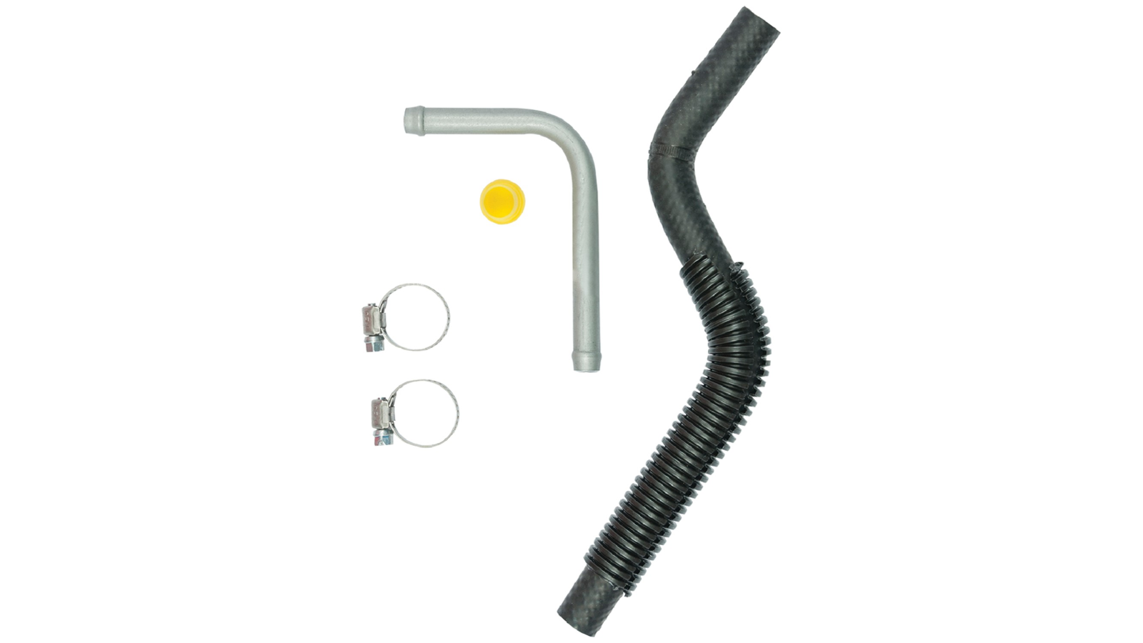 6.4L Ford PS Return Hose (cooler to intermediate hose, lower)