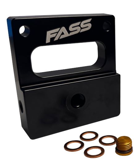 FASS Fuel Systems 2003-2009 5.9/6.7L Cummins Factory Fuel Filter Housing Delete (CFHD1002K)