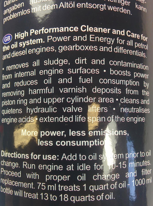 Oil System Cleaner / Decarbonizer