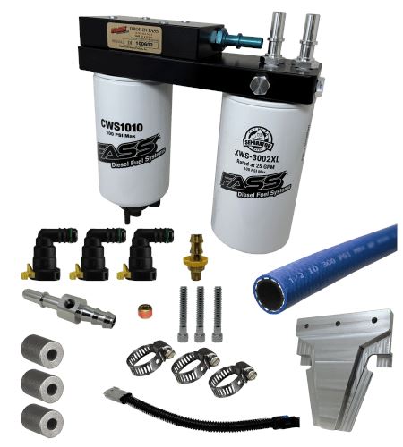 FASS - Drop-In Series **(No Pump)** Diesel Fuel System 2017-2024 Ford 6.7L Powerstroke