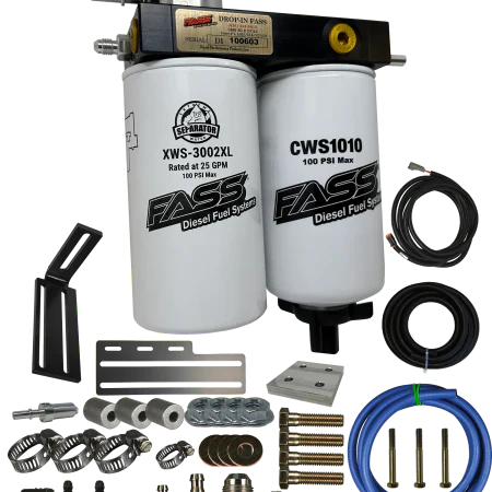 FASS - Drop-In Series **(No Pump)** Diesel Fuel System 2007.5-2009 RAM Cummins