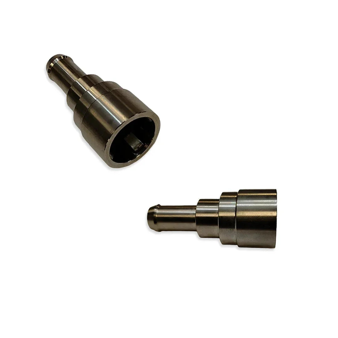 Dieselr Stainless Steel Heater Hose Connector Duramax 6.6L (2001-2023)