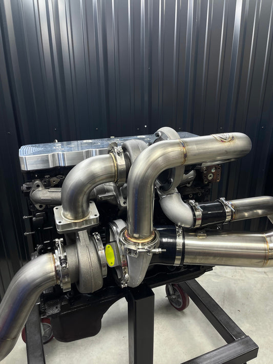 EvilFab - Cummins S300/S400 Over Under Compound Kit
