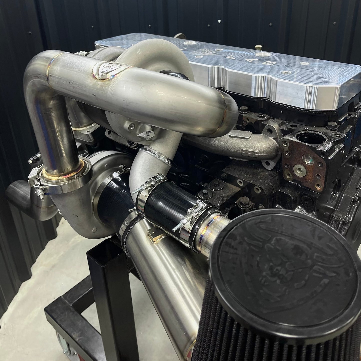 EvilFab - Cummins S300/S400 Over Under Compound Kit
