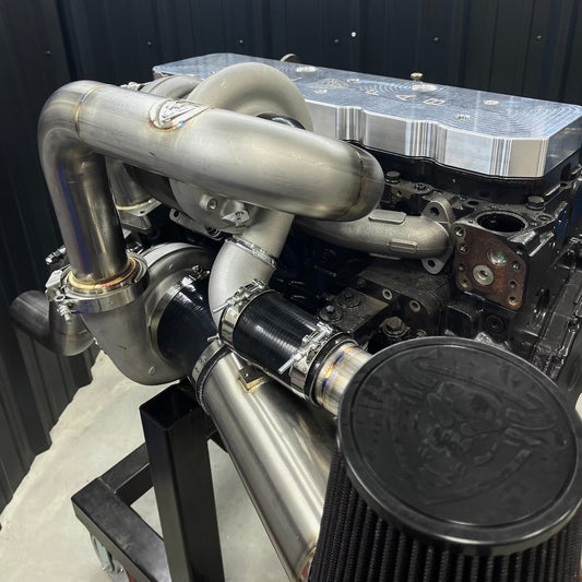 EvilFab - Cummins S300/S400 Over Under Compound Kit
