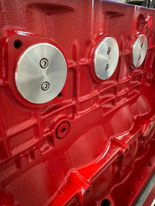 Industrial Injection Billet Aluminum Side Freeze Plug Cummins 5.9L/6.7L (2003-2024)