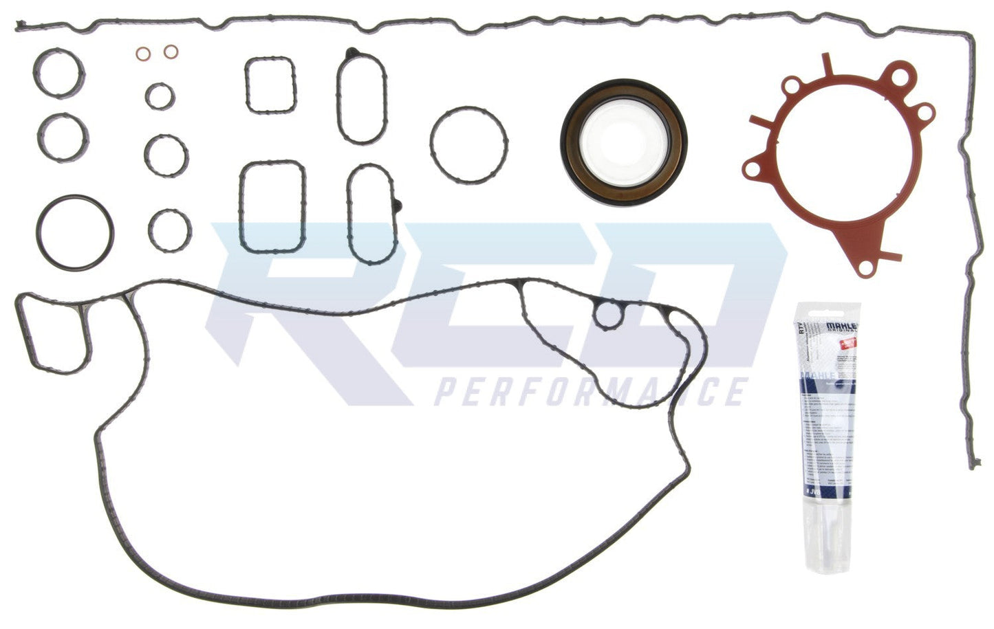 MAHLE Timing Cover Gasket Set JV5191 2015-2019 Ford 6.7L Power Stroke