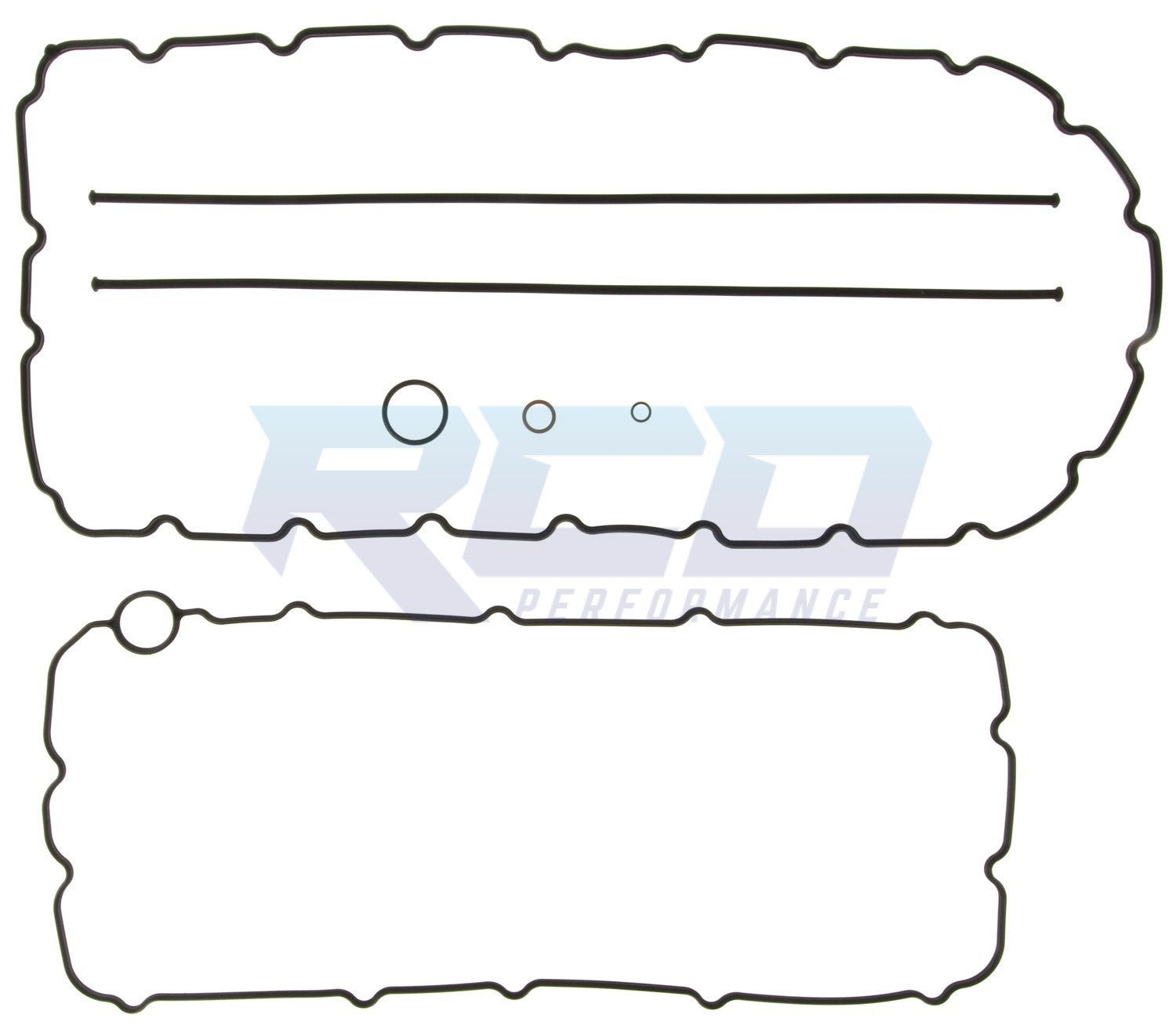 MAHLE Oil Pan Gasket Set OS32352 2008-2010 Ford 6.4L Power Stroke