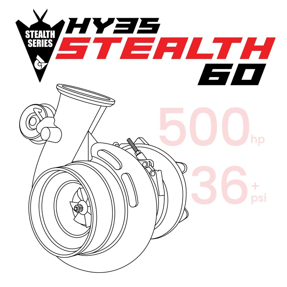 HY35 Stealth 60 Turbo (1991.5-2002 5.9L Cummins)