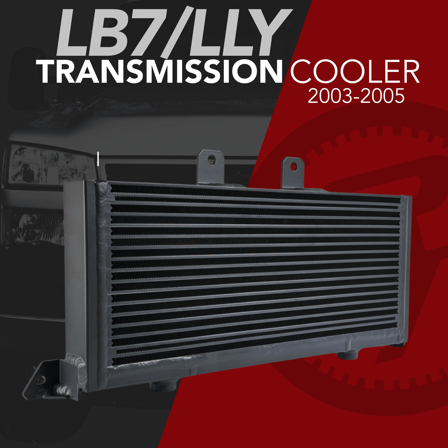 FLUIDYNE HEAVY DUTY TRANSMISSION COOLER – 03-05 LB7/LLY DURAMAX
