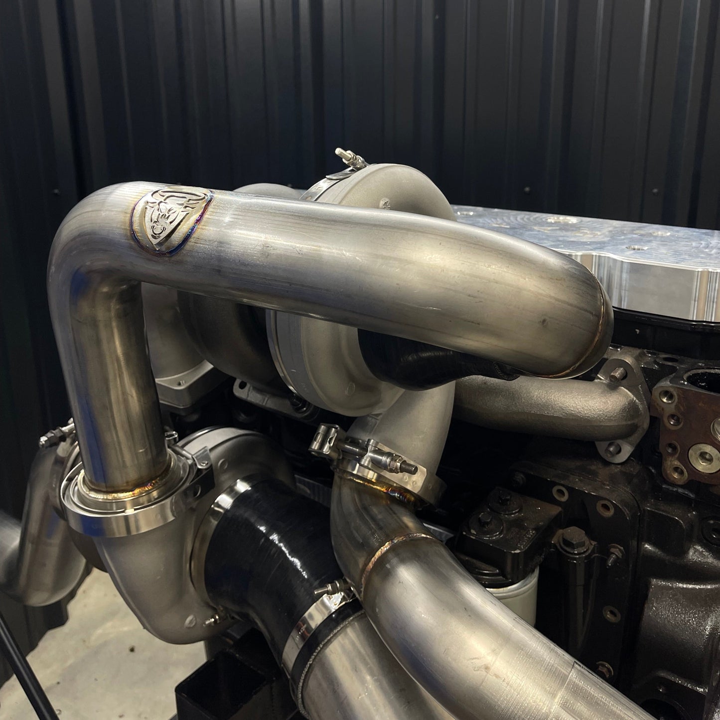 EvilFab - Cummins S400/S400 Over Under Compound Kit