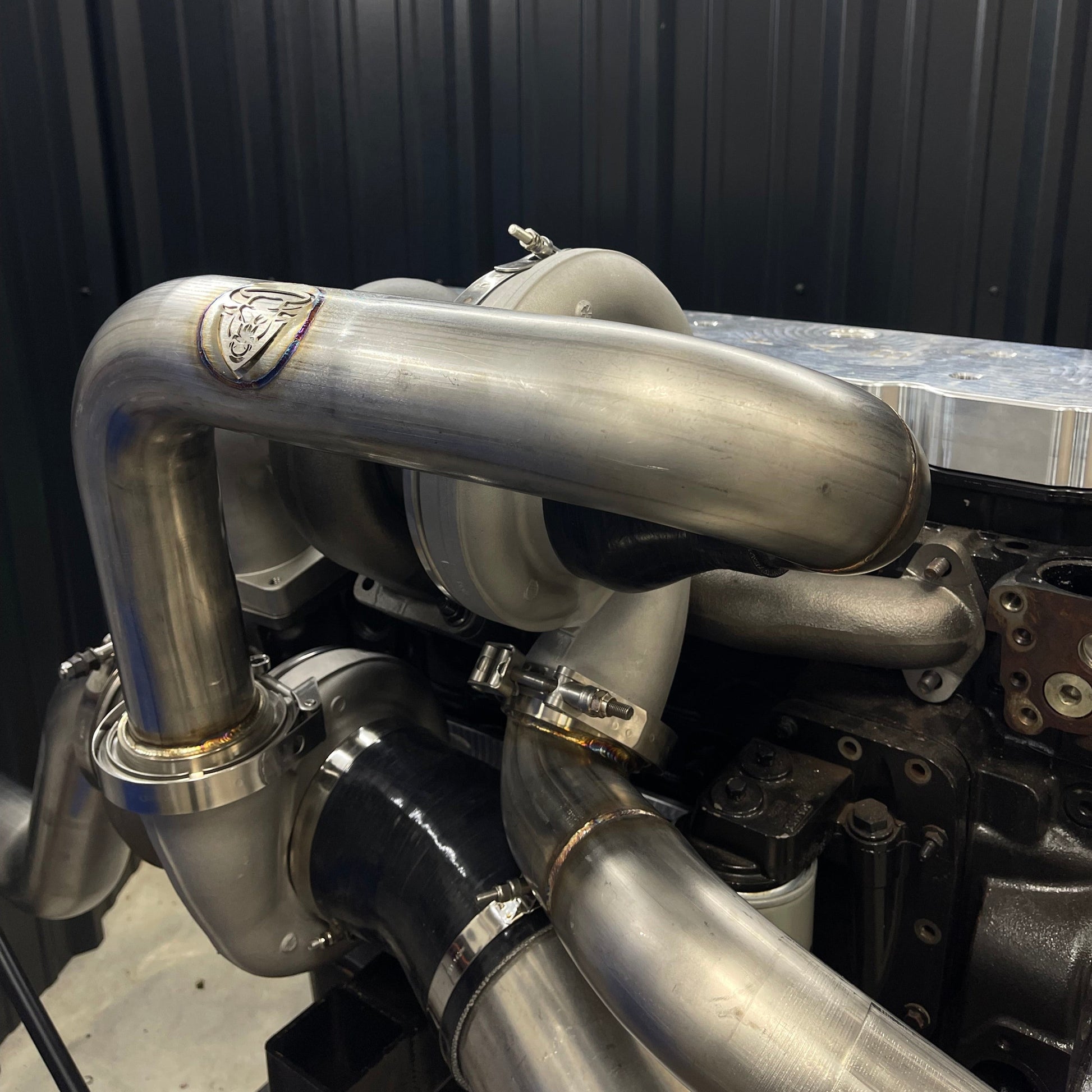 EvilFab - Cummins S400/S400 Over Under Compound Kit