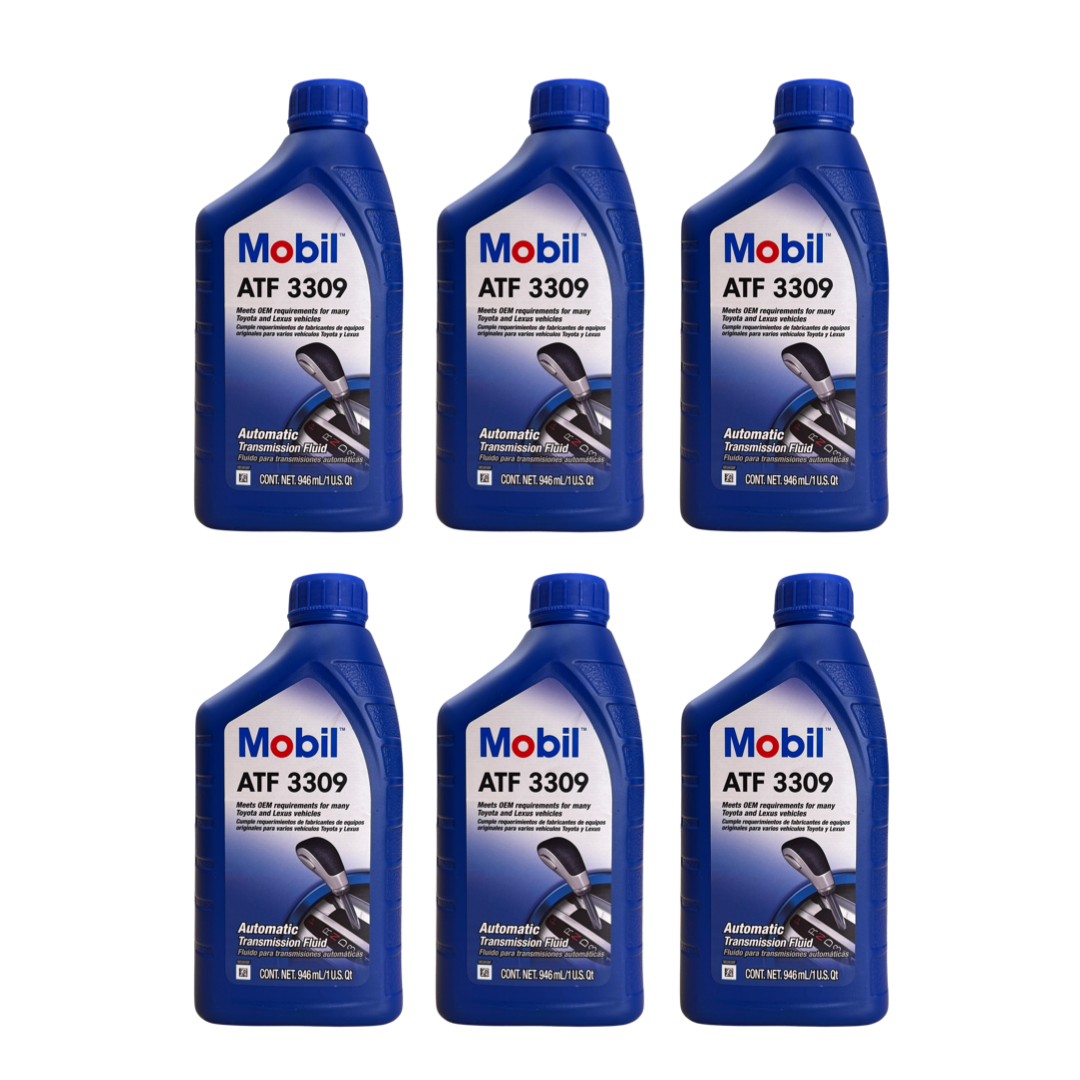 MOBIL 3309 ATF FOR AISIN AS69RC TRANSMISSIONS – CASE OF 6