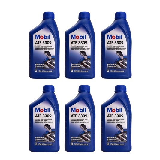 MOBIL 3309 ATF FOR AISIN AS69RC TRANSMISSIONS – CASE OF 6