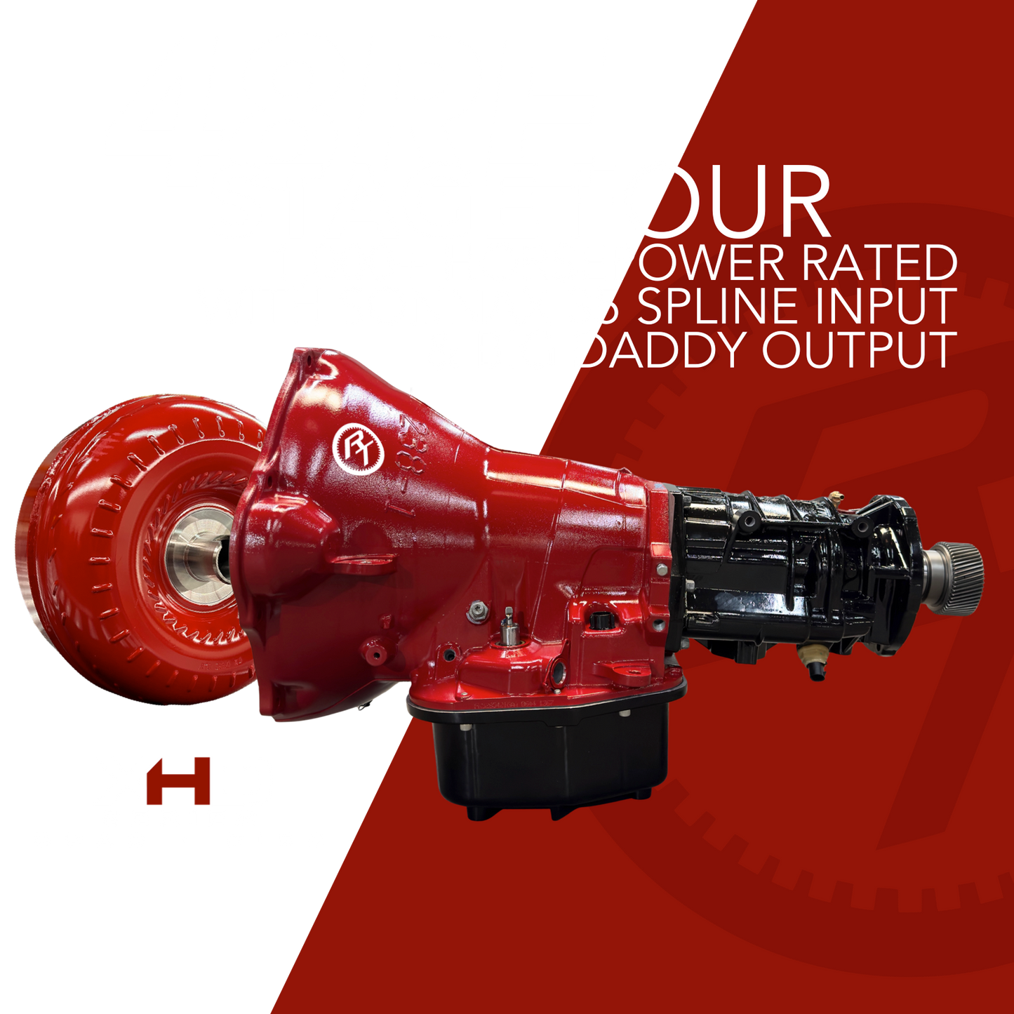 48RE Transmission Stage 4 1,000HP+ w/  Sonnax Oversized Input Shaft